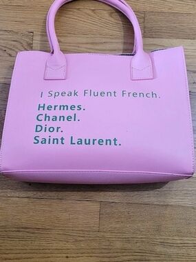 Pink Tote Bag New